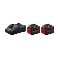 Akumulatory do elektronarzędzi - Akumulator BOSCH Professional 1600A02T5W 12Ah 18V + ładowarka - miniaturka - grafika 1