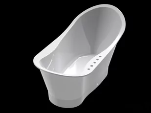 Sanitti Uno XL wanna wolnostojąca 182x77 + syfon klik-klak biała - Wanny - miniaturka - grafika 4