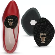 Akcesoria obuwnicze - Pół wkładki do butów skórzane skóra PEKARI  czarne XL_44-46 - miniaturka - grafika 1