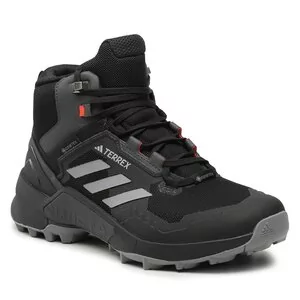 Buty trekkingowe męskie - Buty adidas - Terrex Swift R3 Mid Gtx GORE-TEX HR1308 Cblack/Grethr/Solred - grafika 1