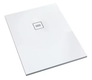 Brodzik Prostokątny Protos Smooth White 80X100X3,5 Stabilsound Plus Kompozyt 3Sp.p1P-80100-M1 - Brodziki prysznicowe - miniaturka - grafika 1