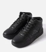Sneakersy damskie - Czarne wysokie sneakersy Kappa 243304 Broome-43 - miniaturka - grafika 1