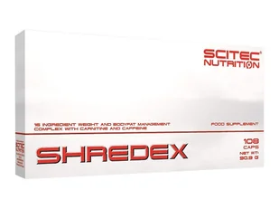 Scitec Shredex 108, kapsułek - Spalacze tłuszczu - miniaturka - grafika 1