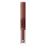 Szminki - NYX Professional Makeup Professional Makeup - SHINE LOUD HIGH PIGMENT LIP SHINE - Płynna, dwustronna pomadka do ust - 6.8 ml - BOUNDARY PUSHER - miniaturka - grafika 1