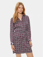 Sukienki - Guess Sukienka koszulowa Alya W4YK35 WF1T2 Kolorowy Regular Fit - miniaturka - grafika 1