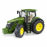Samochody i pojazdy dla dzieci - BRUDER Ciągnik John Deere 7R 350 zielony - miniaturka - grafika 1