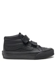 Vans Sneakersy Sk8-Mid Resissue VN000CYBHF91 Czarny - Buty dla chłopców - miniaturka - grafika 1