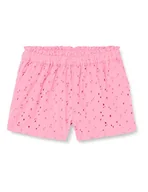 Spodenki damskie - s.Oliver Szorty Junior Girl's z haftem z dziurkami, różowe, 116, Rosa, 116 cm - miniaturka - grafika 1