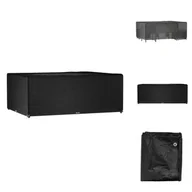 Pokrowce na meble ogrodowe - vidaXL Pokrowiec na meble ogrodowe 16 oczek 300x250x90 cm prostokątny - Pokrowce ochronne na meble ogrodowe - miniaturka - grafika 1