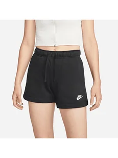 Nike Szorty dresowe w kolorze czarnym - Spodnie sportowe damskie - miniaturka - grafika 1