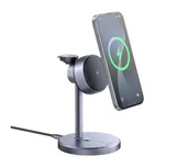 Ładowarki do telefonów - Mcdodo CH-2460 3w1 Qi2 15W Szary - miniaturka - grafika 1