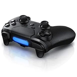 CSL - bezprzewodowa gamepad do PS4 PS4 Pro PS4 Slim - kontroler z podwójnym wibracją - Bluetooth i połączenie kablowe - akumulator litowy 500 mAh - Playstation 5 i 4 Gamepad - Kontrolery do Playstation - miniaturka - grafika 1