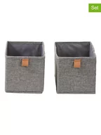Pudła i pojemniki do przechowywania - STORE IT Organizery (2 szt.) w kolorze szarym - 30 x 15 x 15 cm - miniaturka - grafika 1