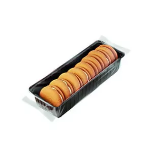 Delicpol Biała Dama – biszkopty z galaretką i kremem 125g - Ciastka - miniaturka - grafika 1