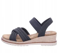 Espadryle damskie - SKECHERS BOBS ESPADRYLE DAMSKIE WSUWANE SZARE NA LATO 37 ŻID - miniaturka - grafika 1
