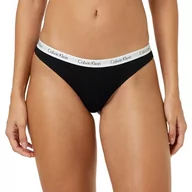 Majtki damskie - Calvin Klein Stringi damskie, Czarny/W/Spec Bl/Gry Hthr/Spc Ornge, L - miniaturka - grafika 1