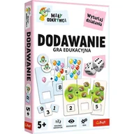Gry planszowe - Mały odkrywca - Dodawanie Trefl - gra planszowa - miniaturka - grafika 1