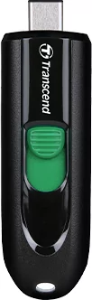 Pamięć USB Transcend JetFlash 790C 64Gb USB Type-C Black/Green (TS64GJF790C)