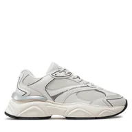 Sneakersy męskie - Sneakersy KARL LAGERFELD KL56524 Biały - miniaturka - grafika 1