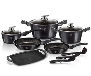Berlinger Haus Lumarko Berlingerhaus Bh-6911 Carbon Pro BH-6911 Kinghoff - Zestawy garnków i patelni - miniaturka - grafika 8