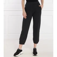 Dresy damskie - Pinko Spodnie dresowe PANCAKE PANTALONE FELPA TINTO | Regular Fit - miniaturka - grafika 1