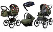Wózki dziecięce - Babylux Margaret 4w1 + baza isofix 5903890854690 - miniaturka - grafika 1