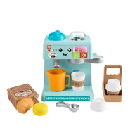 Zabawki interaktywne dla dzieci - Fisher-Price, Ucz się i śmiej! Edukacyjny ekspres do kawy - miniaturka - grafika 1