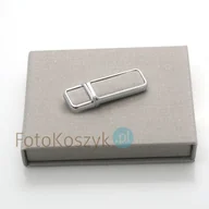Akcesoria fotograficzne - Zestaw szary pendrive w pudełku - miniaturka - grafika 1