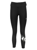 Legginsy - asics Legginsy sportowe w kolorze biało-czarnym - miniaturka - grafika 1