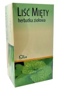 Flos Mięta Liść herbatka ziołowa 45 g 30x1,5g FL842 - Zioła - miniaturka - grafika 1