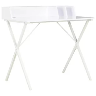 vidaXL vidaXL Biurko, białe, 80 x 50 x 84 cm - Biurka - miniaturka - grafika 1