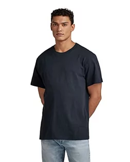 Koszulki męskie - G-STAR RAW Męski t-shirt, niebieski (Salute C336-C742), M, niebieski (Salute C336-c742), M - grafika 1