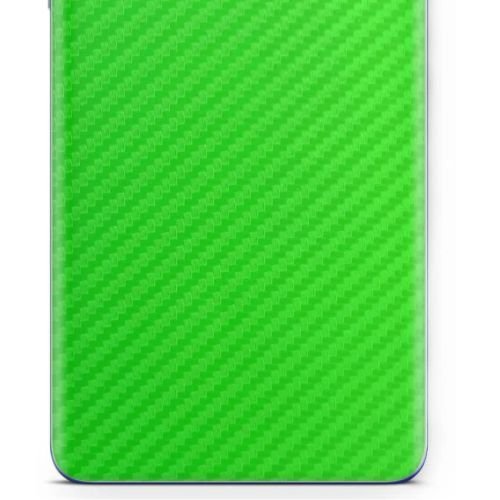 folia naklejka skórka strukturalna na TYŁ do Nokia 5310 2024 - Carbon Zielony - apgo SKINS