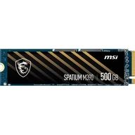 Dyski SSD - MSI Dysk SSD SPATIUM M390 500GB PCIe 3.0 NVMe M.2 HS 2280 (3300/2300 MB/s) 3D NAND S78-440K070-P83 - miniaturka - grafika 1