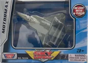 Samoloty i helikoptery - samolot Lockheed Martin F-22 Raptor 4,5" 11,5 cm METAL Motormax BOX - miniaturka - grafika 1