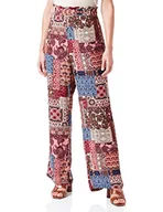 Spodnie damskie - usha FESTIVAL Spodnie damskie, Różowy, wielokolorowy, M - miniaturka - grafika 1