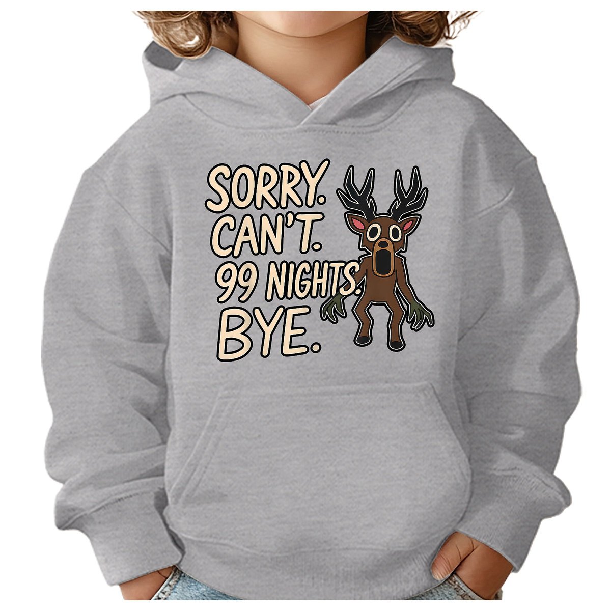 BLUZA DZIECIĘCA Z KAPTUREM 99 NOCY W LESIE ROBLOX 104 PREZENT