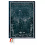 Kalendarze - Kalendarz 2020 książkowy Midnight Steel 12m - miniaturka - grafika 1