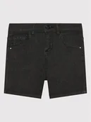 Spodenki damskie - Guess Szorty jeansowe J2RD12 WE5X0 Czarny Regular Fit - miniaturka - grafika 1