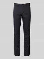 Spodnie męskie - Chinosy o kroju slim fit z mieszanki bawełny model ‘BLEECKER’ - miniaturka - grafika 1