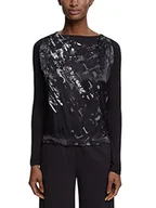 Koszulki i topy damskie - ESPRIT Collection Damska koszulka 102EO1K329, 001/BLACK, M - miniaturka - grafika 1