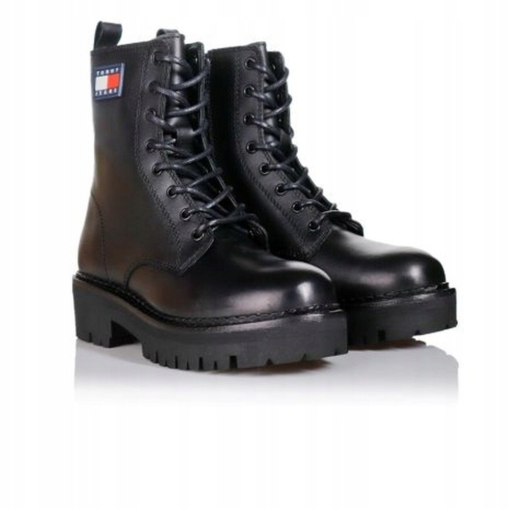 Buty trapery skórzane męskie Tommy Hilfiger rozmiar 41