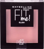 Róże do policzków - Maybelline Maybelline Fit Me! Róż 5g 45 Plum - miniaturka - grafika 1