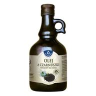 Suplementy naturalne - OLEOFARM Sp. z o.o. OLEOFARM Olej z czarnuszki tłoczony na zimno 500 ml 3409471 - miniaturka - grafika 1