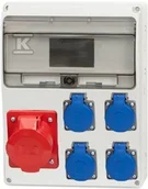 Bezpieczniki elektryczne - Rozdzielnica Budowlana Lago 16A 5p, 4x230V 11M - miniaturka - grafika 1