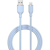 Kable USB - Kabel USB - USB Typ-C DEVIA Jelly 2.4A 1.2 m Niebieski - miniaturka - grafika 1