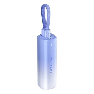 Powerbank 5000mAh Vention FHWL0 20W + kabel USB-C do lightning (niebieski) - Powerbanki - miniaturka - grafika 1
