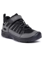 Buty trekkingowe męskie - Keen Hikeport 2 Low WP Buty Młodzież, black/black US 4 EU 36 2020 Buty turystyczne 1023949-4 - miniaturka - grafika 1