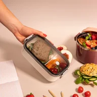 Lunch boxy - Lunchbox LOENE pojemnik do pracy szkoły  0,75 l - miniaturka - grafika 1
