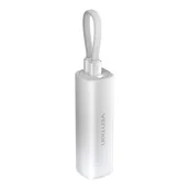 Powerbanki - Powerbank 5000mAh Vention FHWM0 20W + kabel USB-C do lightning (szary) - miniaturka - grafika 1